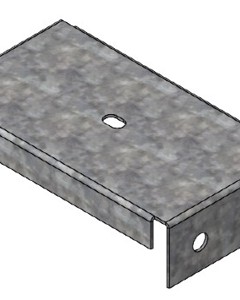 Horizontal angle for platform galv